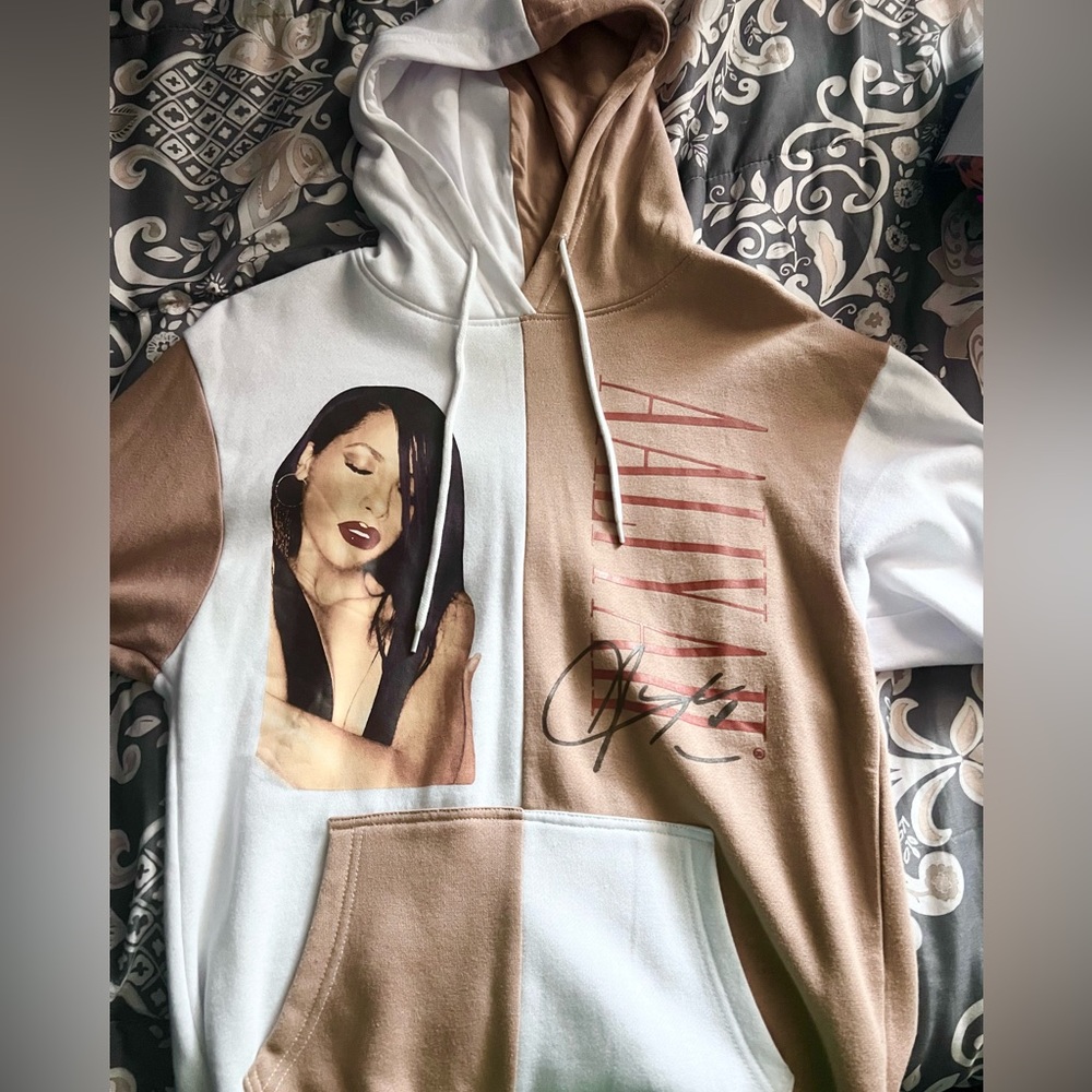 Aaliyah Color block Hoodie